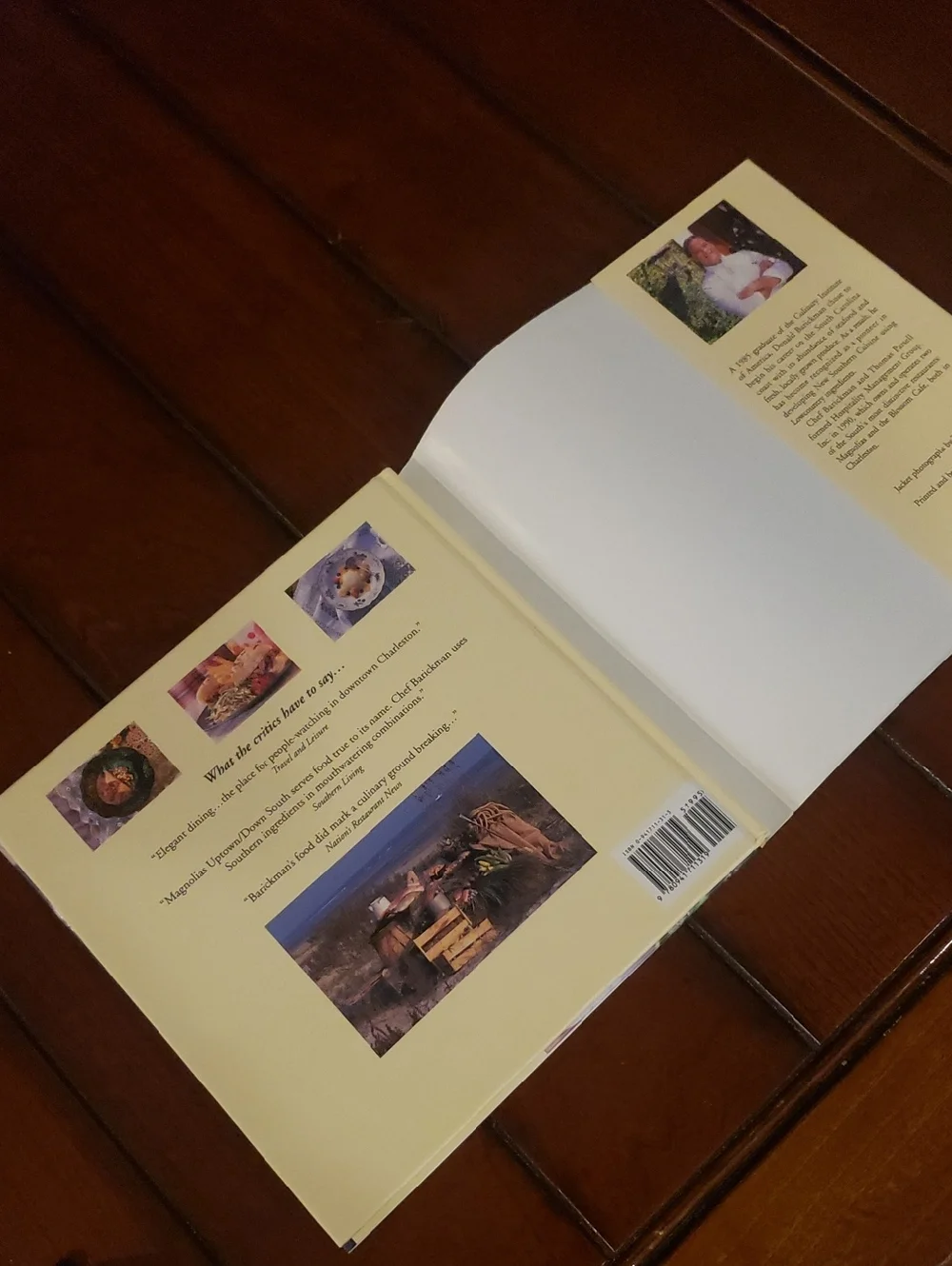 Magnolia Cookbook- Uptown Down South Southern Cruisine By Donald Barickman